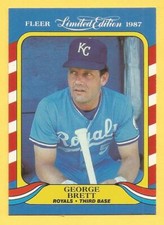 1987 FLEER LIMITED EDITION BASEBALL SUPERSTARS / You Pick The Cards