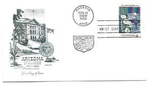 JH 1192 Arizona Statehood Artmaster FDC - Imagen 1 de 1