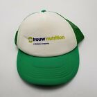 Trouw Nutrition Nutreco Hat Cap Green Adult Used Mesh Snapback G1D