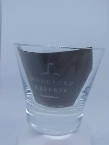 1 Woodford Reserve Redondo Boca Ancha Base Estrecha Peso Rocas Vidrio - Imagen 1 de 4