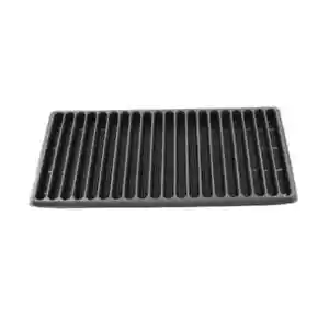 20 filas de plántulas planas - Estuche de 50 bandejas de plástico duraderas para iniciar semillas invernadero - Imagen 1 de 1