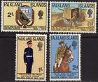Thematic stamps FALKLAND IS 1970 DEFENCE FORCE 254/7 mint