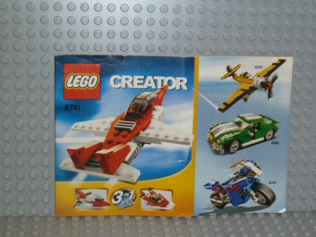 LEGO® Creator Bauanleitung 6741 Mini Jet ungelocht instruction B5297 - Bild 1 von 1