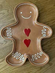 Pottery Barn Kids Gingerbread Serving Platter NWT - Picture 1 of 1