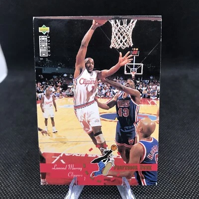 1995 Collector's Choice #208 Lamond Murray Los Angeles Clippers basketball card - Image 1 of 2