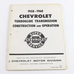 1958-1960 Chevrolet Turboglide Transmission Construction & Operation May 1960 - Picture 1 of 3
