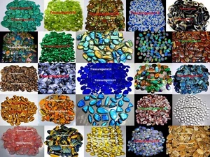 WHOLESALE LOT TOP QUALITY 100% NATURAL SEMI PRECIOUS CABOCHON LOOSE GEMSTONES - Picture 1 of 40