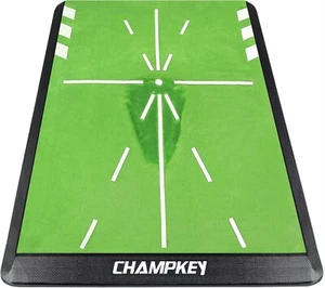 Heavy-Duty Golf Hitting Mat Swing Path Feedback Golf Practice Mat Ideal New - Picture 1 of 6