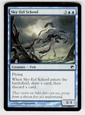 Scars of Mirrodin #44 Sky-Eel School - Image 1 of 2
