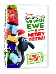 Shaun the Sheep - We Wish Ewe a Merry Christmas (DVD) Timmy Shirley Bitzer - Picture 1 of 1