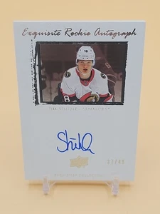 2020-21 UD Exquisite Rookie Autograph - Tim Stutzle - Rookie AUTO /49 - Picture 1 of 3