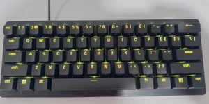 Razer Huntsman V3 Pro Mini Gaming Keyboard w/ Cord Analog Optical Switches Works - Picture 1 of 7