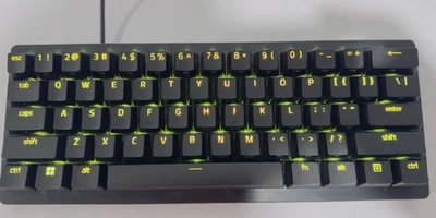 Razer Huntsman V3 Pro Mini Gaming Keyboard w/ Cord Analog Optical Switches Works - Image 1 of 4