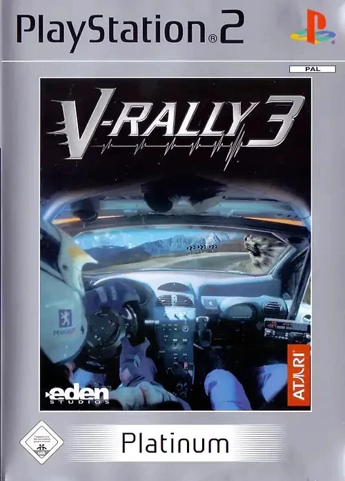 V-Rally 3 [Platinum] · PS2 Spiel · OVP · Anleitung · CIB · GUT ✅ - Bild 1 von 1