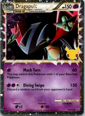 Black Star Promo Dragapult (Prime) SWSH132 Promo SWSH: Sword & Shield Promo Card - Image 1 of 2