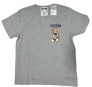 T-shirt girocollo Moschino con stampa logo taglia M EUR 50 - Foto 1 di 10