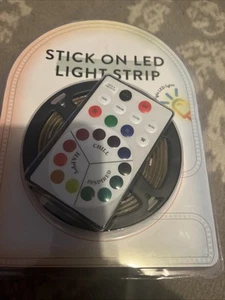 Vivitar Stick On LED Light Strip Multi Colored 78 Inches New Sealed NOS - Picture 1 of 2