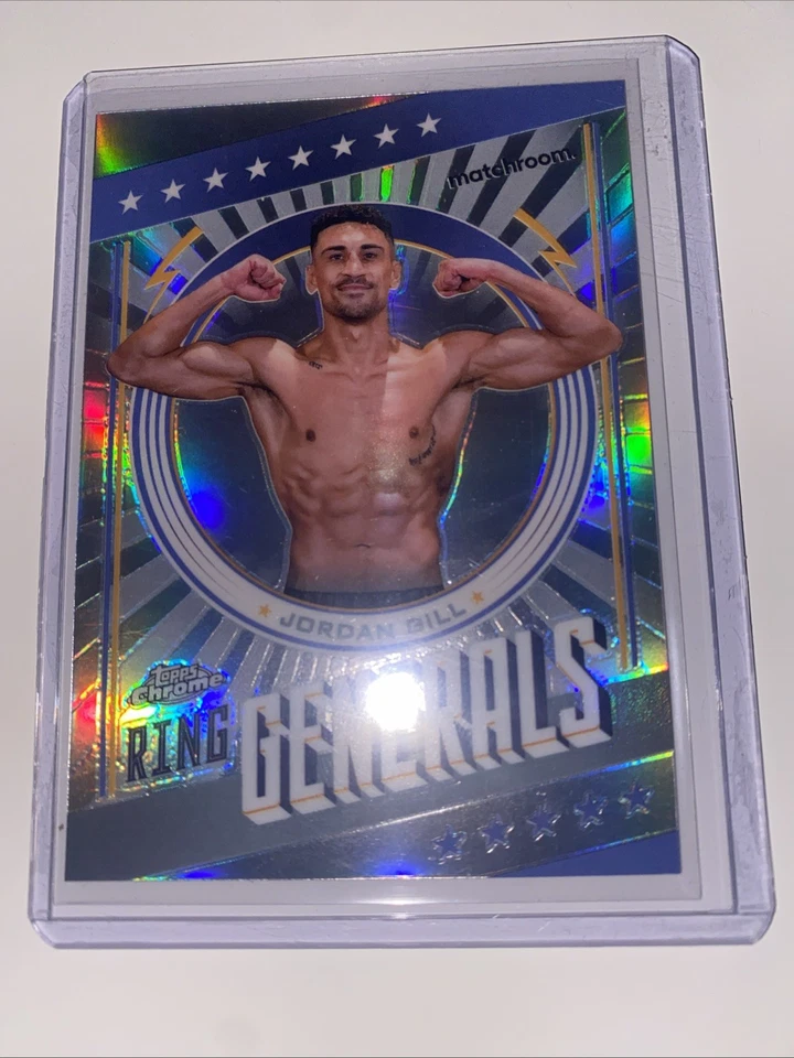 Jordan Gill 2024 Topps Chrome anel de boxe general refrator - Imagem 1 de 1