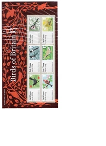 Royal Mail Post and Go Birds 2011 paquete especial número 3 sellos decimales como nuevos - Imagen 1 de 1