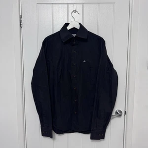 Vivienne Westwood Krall 3 Button Black Smart Shirt Size 4 See Pics For Size - Picture 1 of 14
