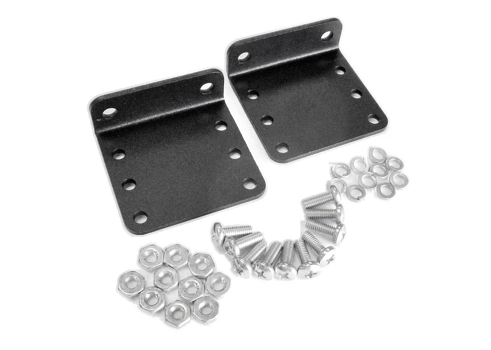 AMP Research Black BedXtender HD Steel L Bracket Kit for Frontier T-100 - Изображение 1 из 3