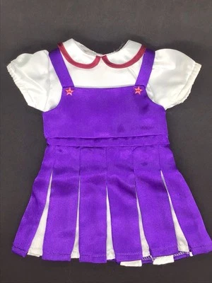 Vestido American Girl Circle Of Friends púrpura satinado Jitterbug 1998 Foto 1 de 4