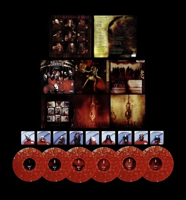 SLIPKNOT 6LP (25TH ANNIVERSARY BLOOD SPLATTER BOX SET) **IN HAND** - Image 1 of 2