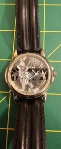Vintage 1998 Armitron Mel Blanc Bugs Bunny sprechende Stimme Uhr, funktioniert, neue Batterie  - Bild 1 von 5