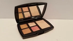 Lancome Color Design Palette Blush Subtil Illuminator 5 Shades Golden Amande, Nu - Picture 1 of 2