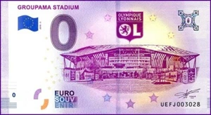 UEFJ / GROUPAMA STADIUM / BILLET 0 € / NULL EURO-SCHEIN / 0 € 2018-3 - Picture 1 of 1