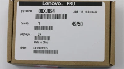 New Genuine Lenovo PIFA Wireless Wi-Fi Wifi Antenna Stick 00XJ094 SA30M36130 - Image 1 of 3