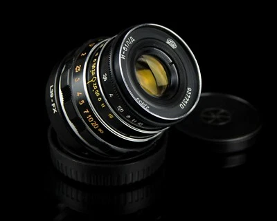 Lens INDUSTAR 61 l/d rangefinder 2.8/55 mm copy Leica  Mount M39 - Fujifilm FX - Image 1 of 4