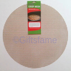 ROUND PIZZA MESH NET OVEN SHEET / TRAY BAKING FOR CRISPY PIZZA BASES AND CHIPS - Picture 1 of 1