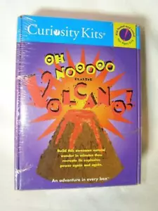 Discovery Curiosity Science Kits, Erupting Volcano Plaster Project - NEW Sealed - Picture 1 of 1