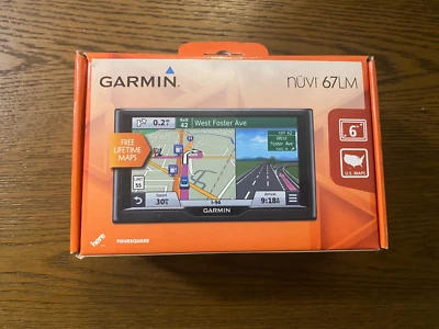 New open Box Garmin Nuvi 67LM Bundle Free Shipping - Image 1 of 4