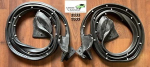 1970-81 Camaro & Firebird Door Weatherstrip Seals Gaskets Pair IN STOCK SOFFSEAL - Picture 1 of 2