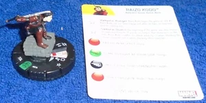 HERO CLIX - FEAR ITSELF - RAIZO KODO - UNCOMMON FIGURE  WITH CARD  - Picture 1 of 1
