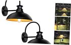 Outdoor Lights, 3 Lighting Modes Farmhouse Barn Light, 2Pack Motion Sensor