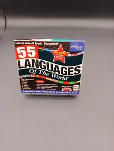 55 Languages of the World 2006 PC Mac CD-ROM New in Sealed Case - Picture 1 of 2