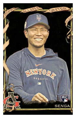 2023 Topps Allen and Ginter X  #257 Kodai Senga New York Mets - Image 1 of 2