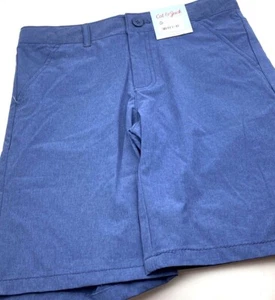 School Uniform Shorts Size 12 Boys Girls Adjustable waist Stretch unisex Navy - Picture 1 of 7