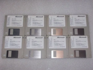 Microsoft Windows For Workgroups OS version 3.11, 3.5" disks Lot Vintage - Picture 1 of 1