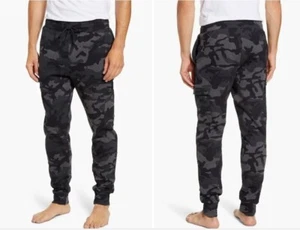 2(X)IST Mens Performance Camo Jogger Cuffed Pants Black Camo M $50 - Picture 1 of 1