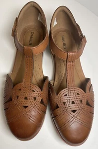 Cobb Hill CI5673 Women's Laci Fisherman Tan Sandal Sz 8.5M - Picture 1 of 8