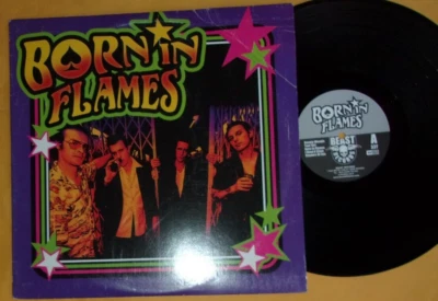 Born In Flames " same"  LP   Beast BR 070 -  Punk ; Garage rock - Photo 1/2