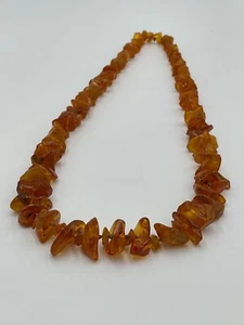 Vintage Antique Pure Baltic Amber Elegant necklace - Picture 1 of 4