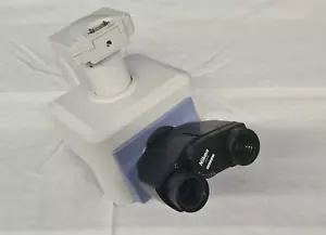 Nikon Eclipse E800 E1000 Microscopio Trinocular Ocular Cabeza Parte - Imagen 1 de 12