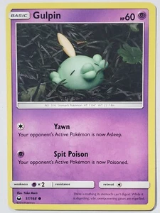 Tarjeta Pokémon Gulpin 57/168 VLP/NM - Arte de arcilla Yuka Morii - Tormenta celestial - Imagen 1 de 3