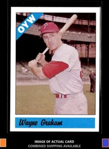 1983 Fritsch One Year Winners #107 Wayne Graham Philadelphia Phillies - Picture 1 of 2