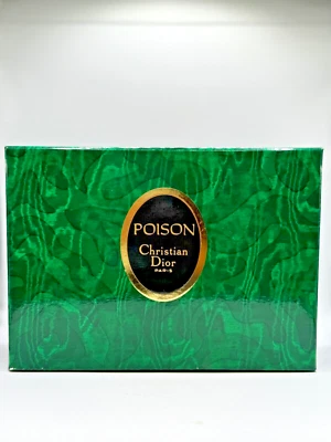 POISON BY CHRISTIAN DIOR VINTAGE 50 ML EDC SPLASH Y 7,5 ML EDC SPRAY (NUEVO CON CAJA) Foto 1 de 4
